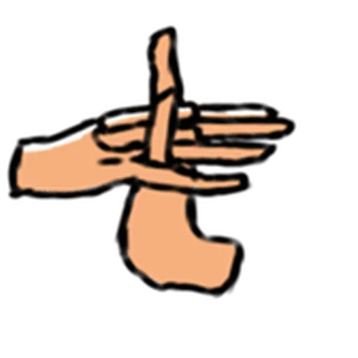 Стикер Nakaji hand