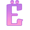 Эмодзи Revard сиреневорозовый градиент