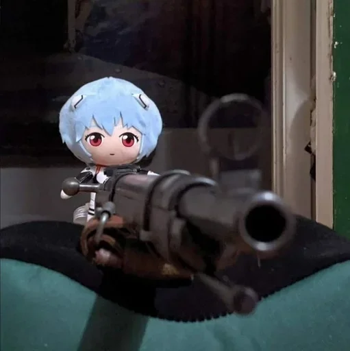 Стикер Плюшевая Рей