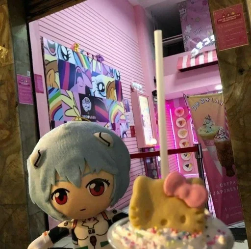 Стикер Плюшевая Рей