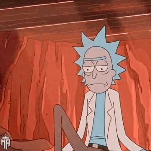 Стикер Rick and Morty
