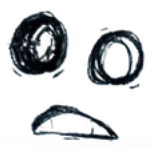 Стикер Пейнтеровские мордашки