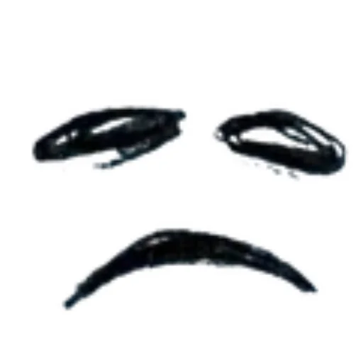 Стикер Пейнтеровские мордашки