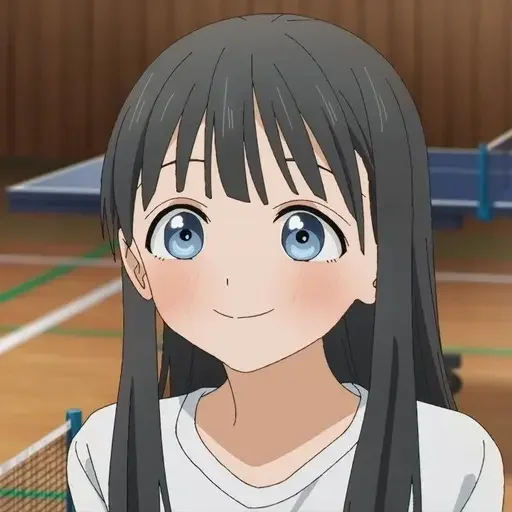 Стикер Школьная форма Акэби тян