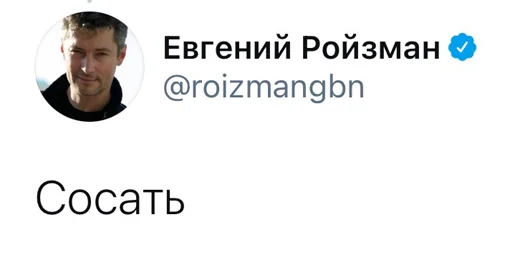 Стикер Реплаи Ройзмана