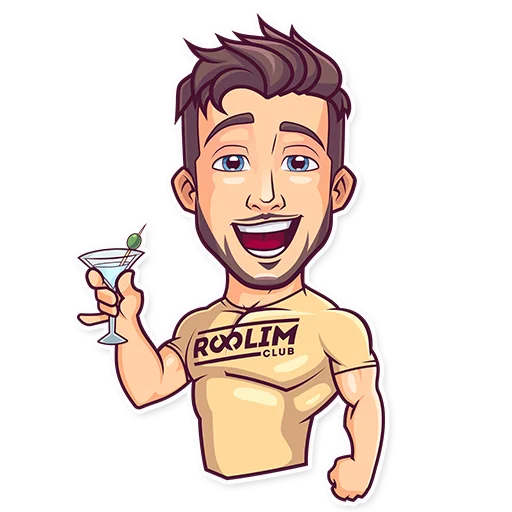 Стикер Закрытй Клуб "Roolim" :