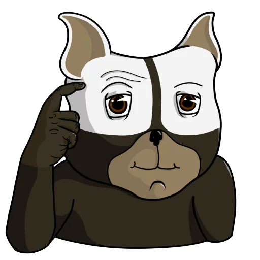 Стикер Roro and Poro