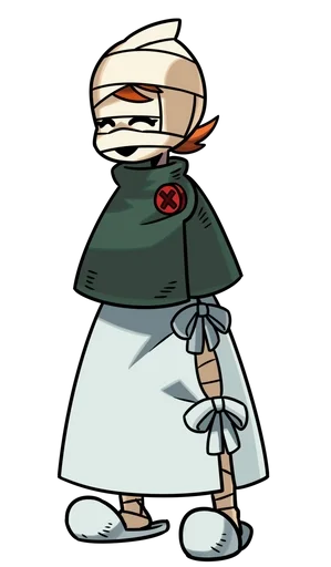 Стикер Peacock, Skullgirls