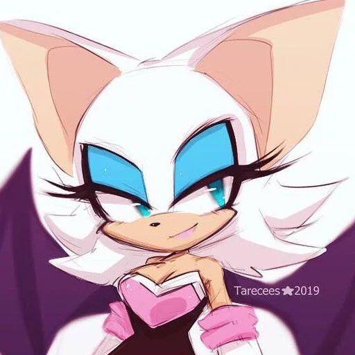 Стикер Rouge the Bat | Летучая мышь Руж