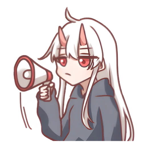 Стикер Руна-тян