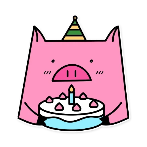 Стикер Russian Pig