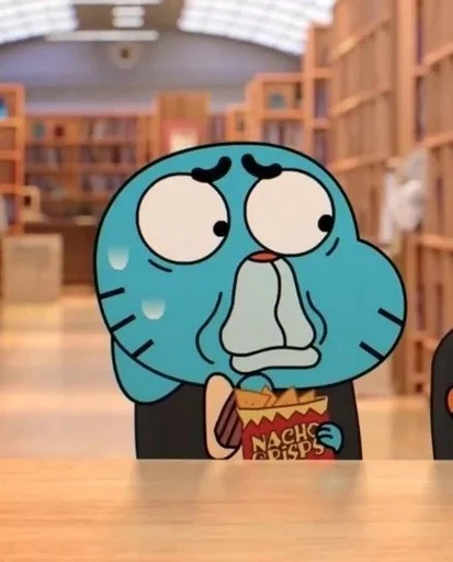 Стикер Удивительный мир Гамбола