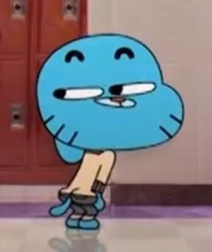 Стикер Удивительный мир Гамбола