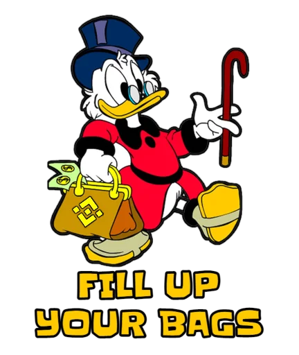 Стикер SCROOGE CALLS