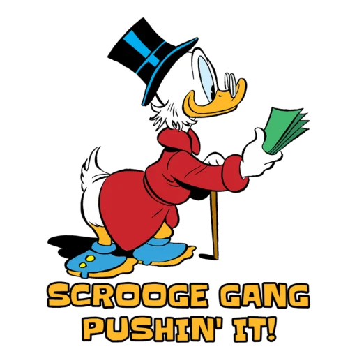 Стикер SCROOGE CALLS