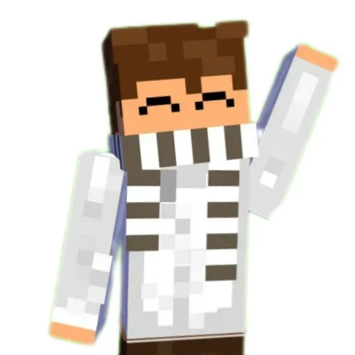 Стикер Шарфик Майнкрафт