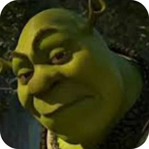 Стикер Шрек