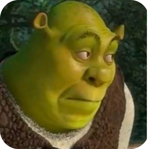 Стикер Шрек