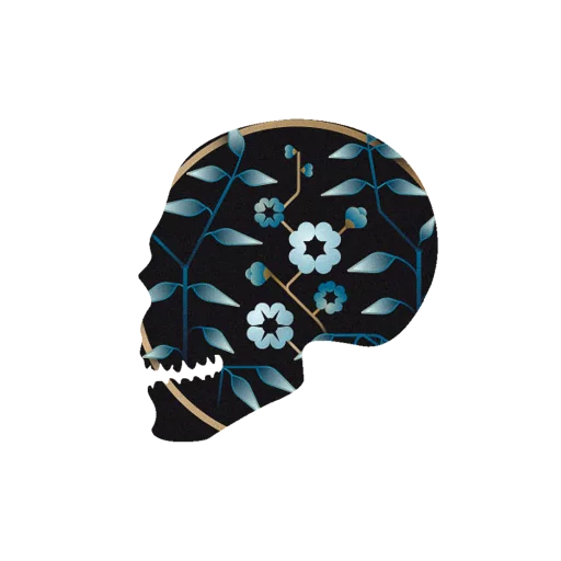 Стикер Черепа и АРТ