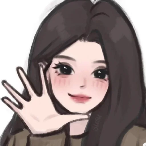 Стикер Cute Girls