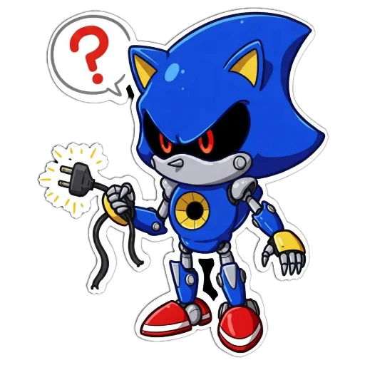 Стикер Metal Sonic