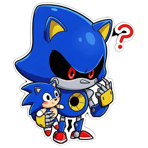 Стикер Metal Sonic
