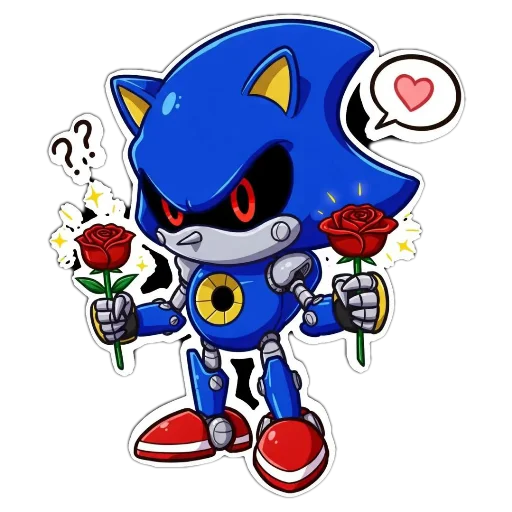 Стикер Metal Sonic