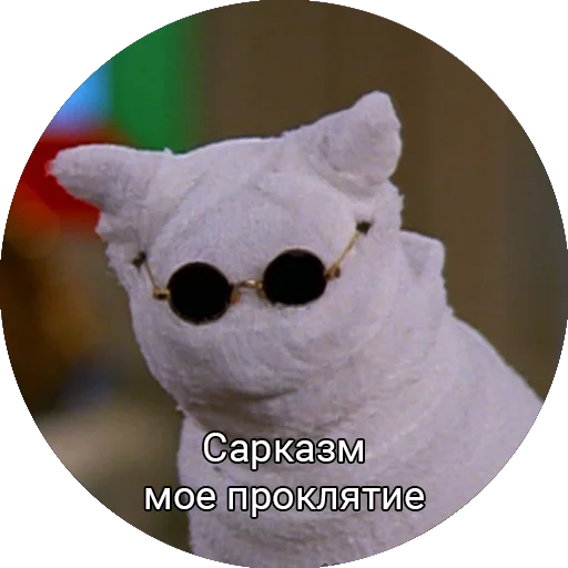 Стикер Кот Салем