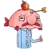 Стикер Sad Blobby