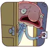 Стикер Sad Blobby