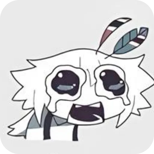 Стикер Sad characters kaaatie