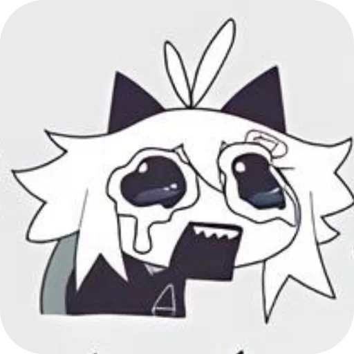 Стикер Sad characters kaaatie