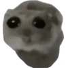 Эмодзи Грустный Хомяк