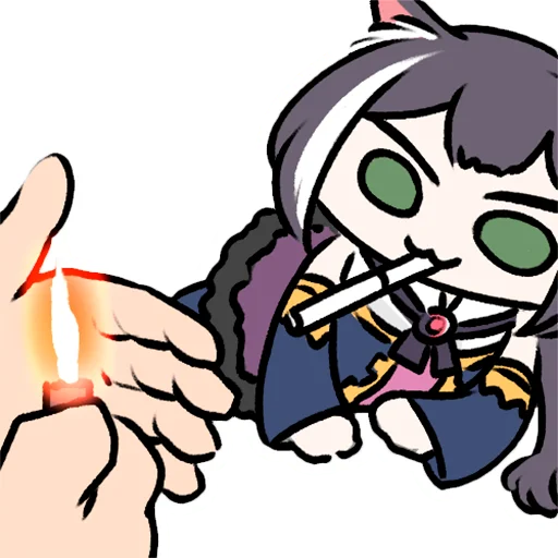 Стикер Sad Kyaru-chan