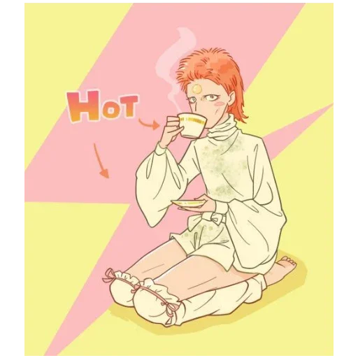 Стикер David Bowie | Дэвид Боуи