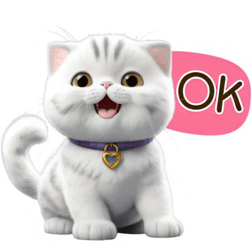 Стикер Котик Салапао