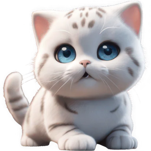 Стикер Котик Салапао