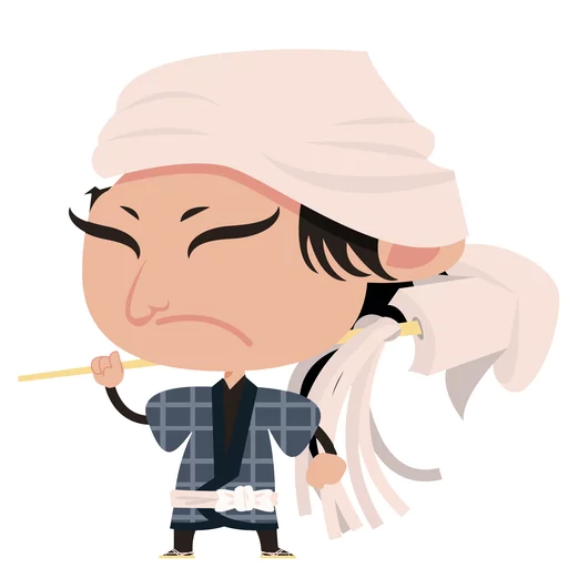 Стикер Samurai