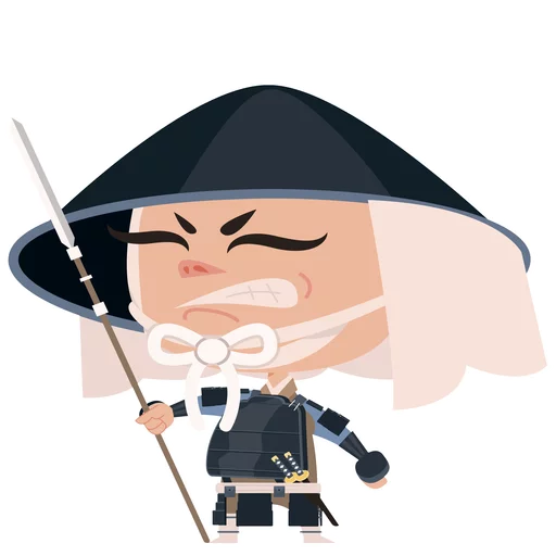 Стикер Samurai