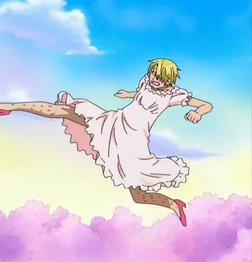 Стикер Санджи Ванпис