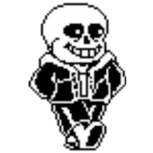 Стикер Sans Undertale