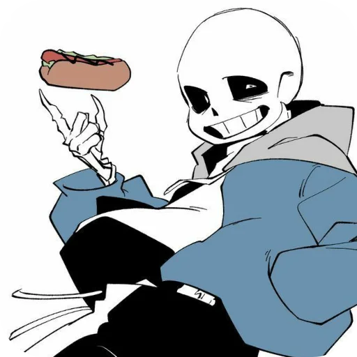 Стикер Sans Last