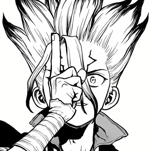 Стикер Dr Stone
