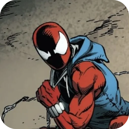 Стикер Scarlet Spider