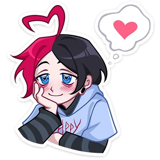 Стикер Школьник Чич