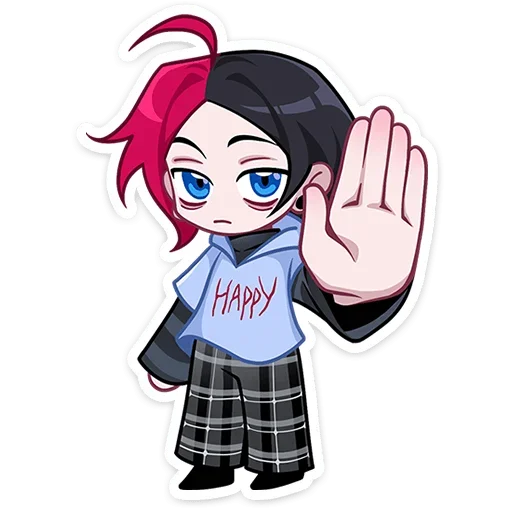 Стикер Школьник Чич