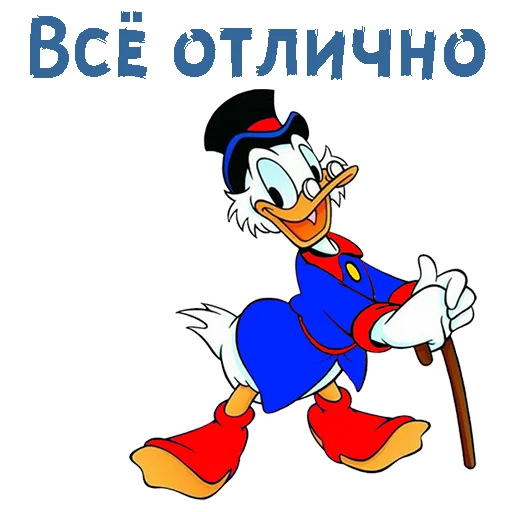 Стикер Скрудж Макдак