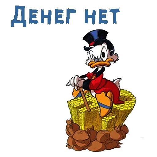 Стикер Скрудж Макдак