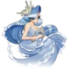 Эмодзи Sea Fairy Cookie