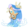 Эмодзи Sea Fairy Cookie